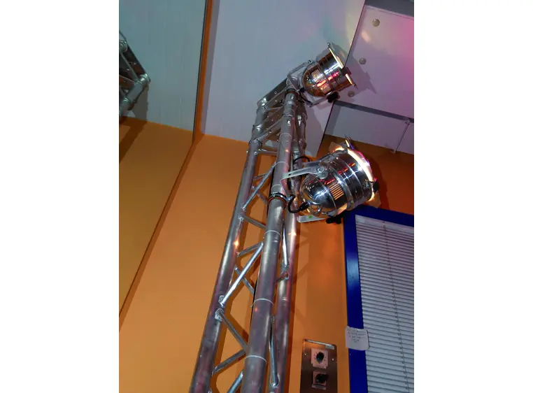 EUROLITE PAR-56 Short with cable silver 